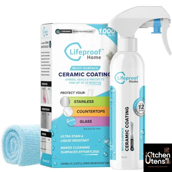 Lifeproof Ceramic Coating Spray Kit - Protect Kitchen & Bath Surfaces from Stains